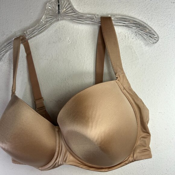 Soma Stunning Support Full Coverage Nude Tan Bra 40DD underwire padded - Picture 3 of 7